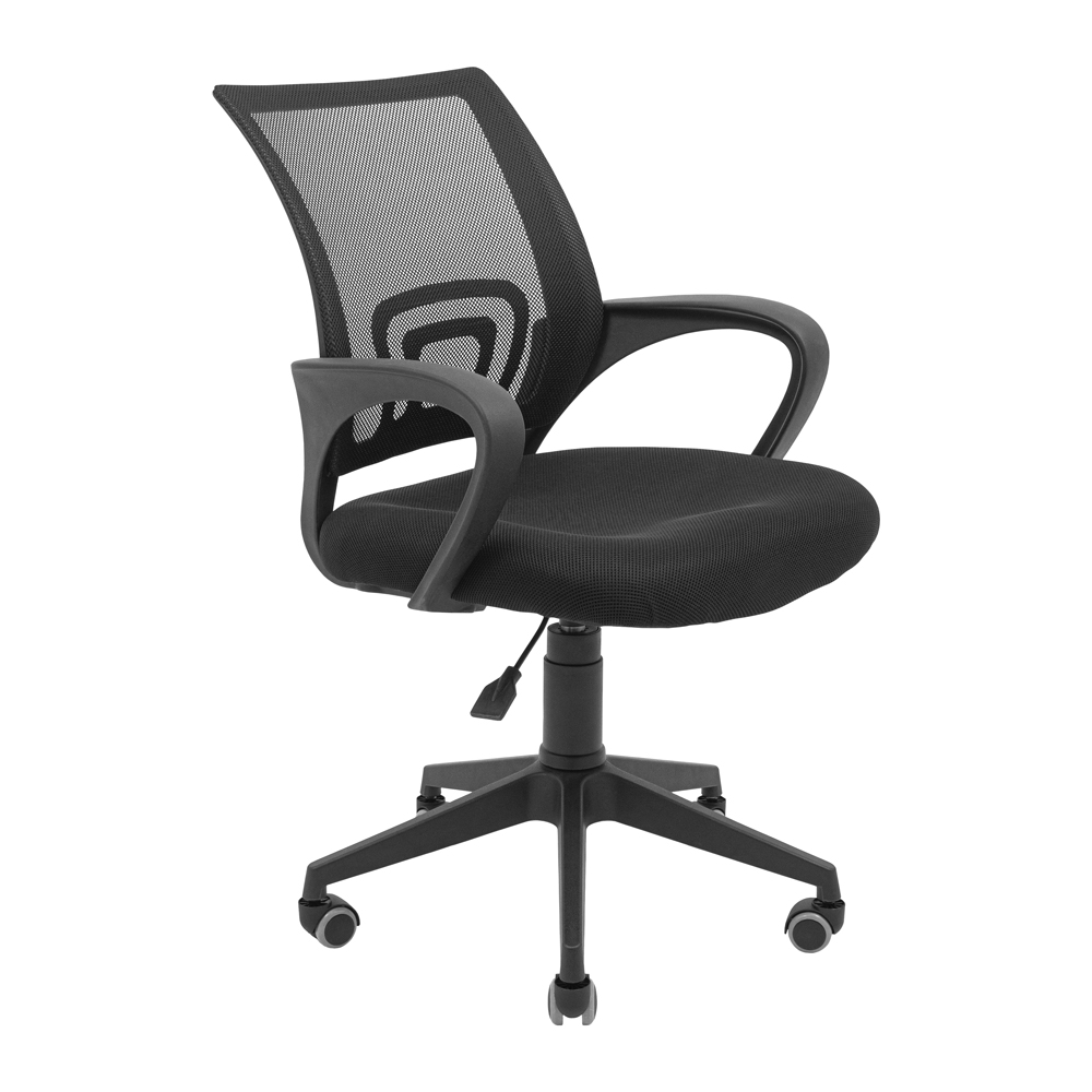 Крісло комп'ютерне Richman Спайдер пластик Сітка чорна